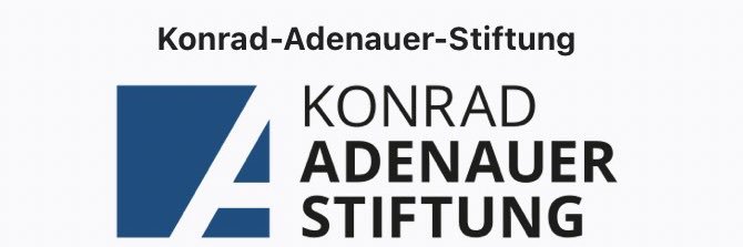 Konrad-Adenauer-Stiftung (KAS) Kenya's banner