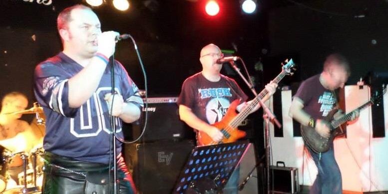 Tiny boats and Rock banner