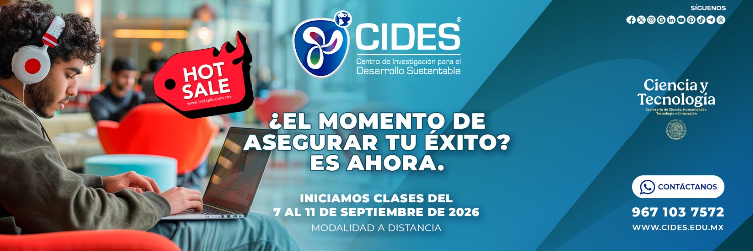 CIDES Centro de Investigación para el Desarrollo S banner