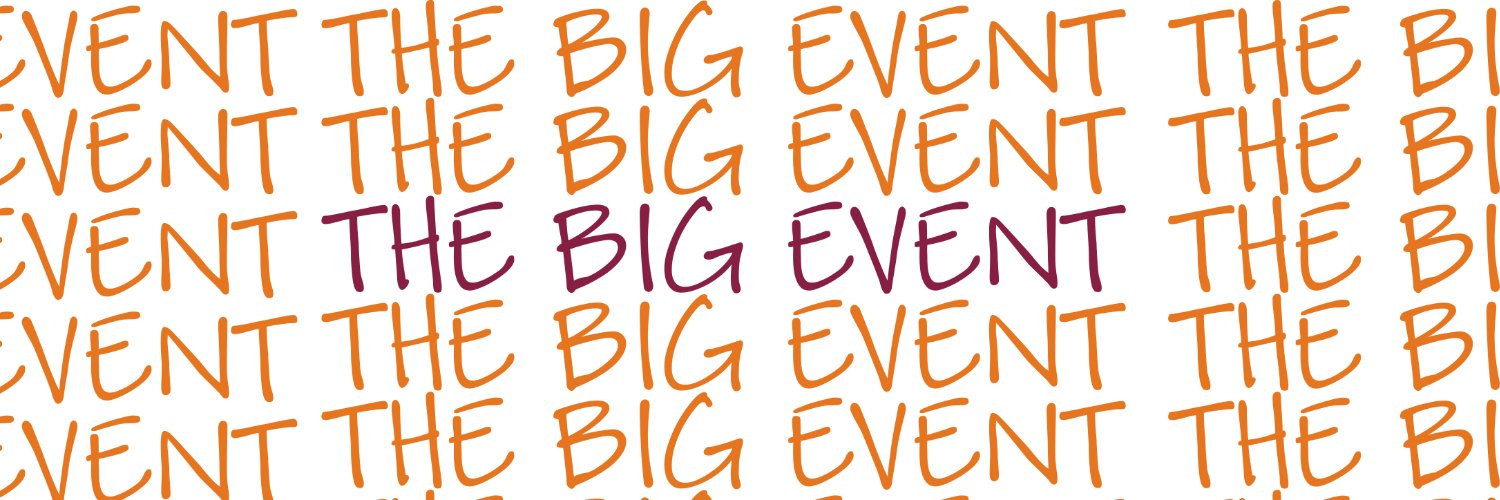 The Big Event banner