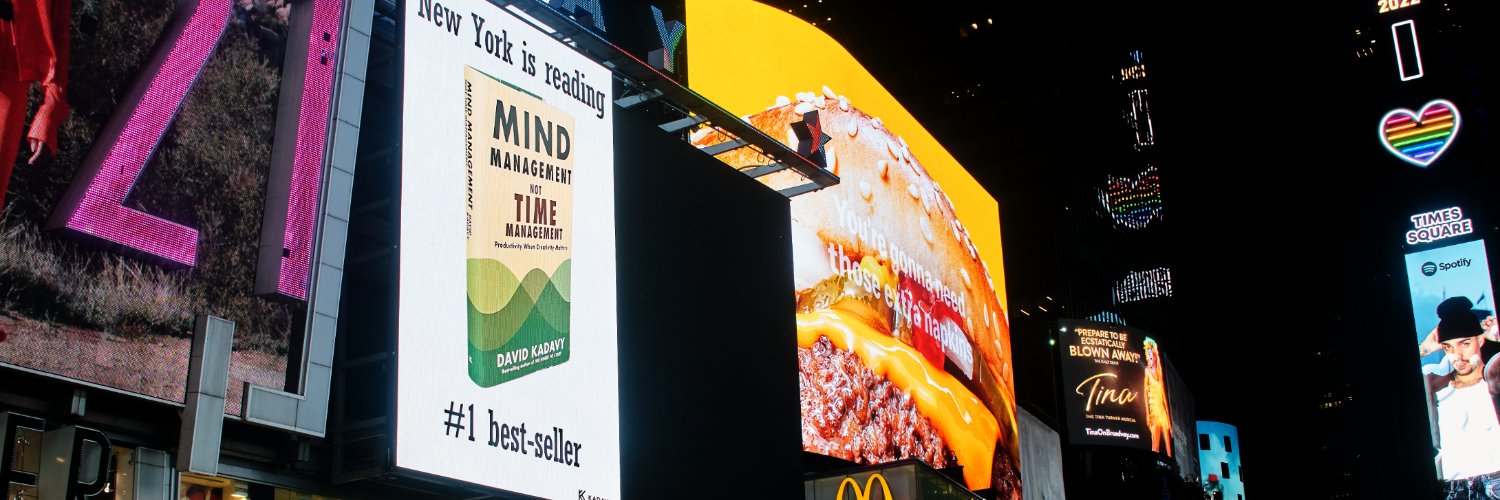 📗 David Kadavy | Time ➡️ Mind Management's banner
