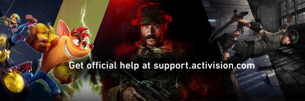 Activision Support Profile Banner