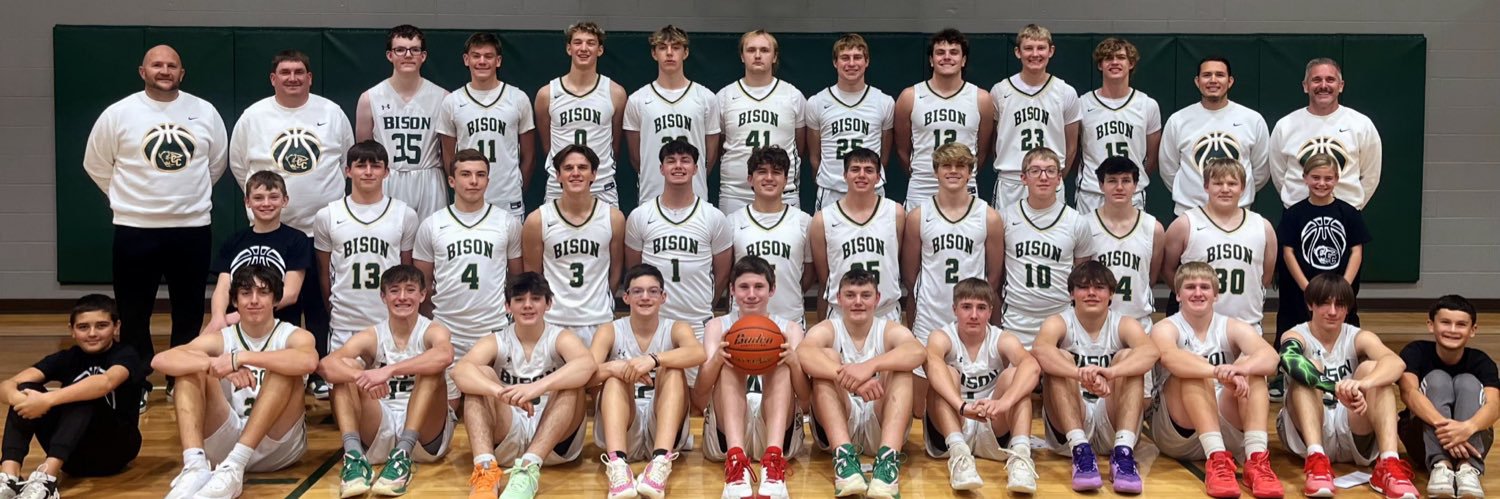CC Bison Basketball banner
