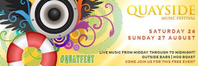 QuayFest Weymouth banner