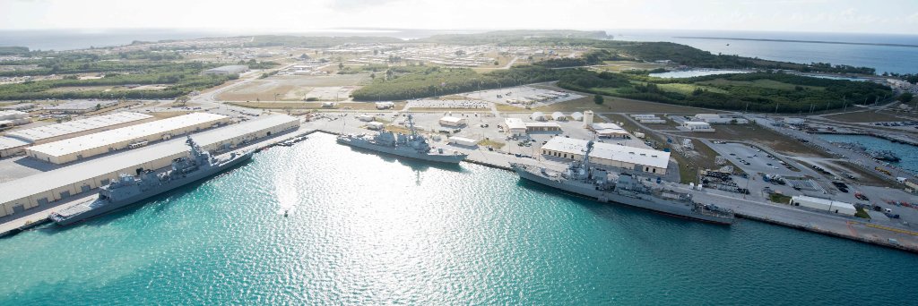 Naval Base Guam banner