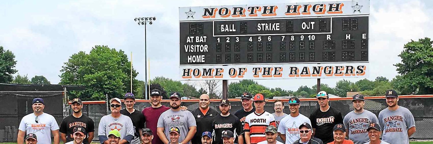 Ranger Baseball banner