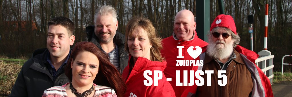SP afd. Zuidplas banner