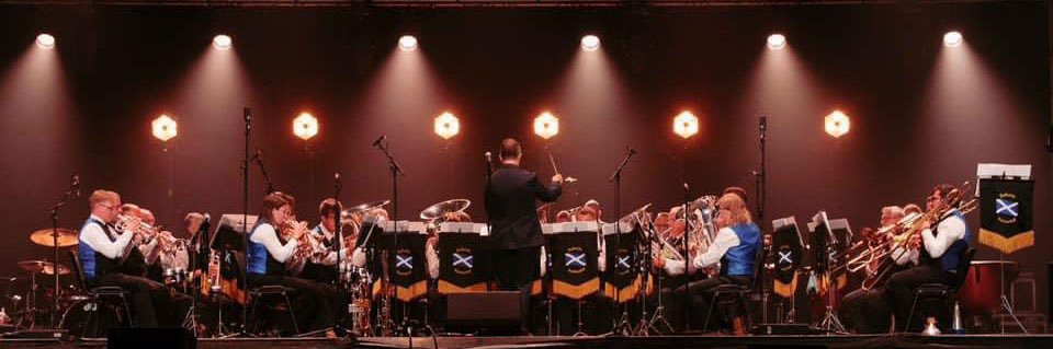 D&M Brass Band banner