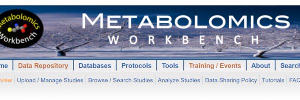 Metabolomics Workbench Profile Banner