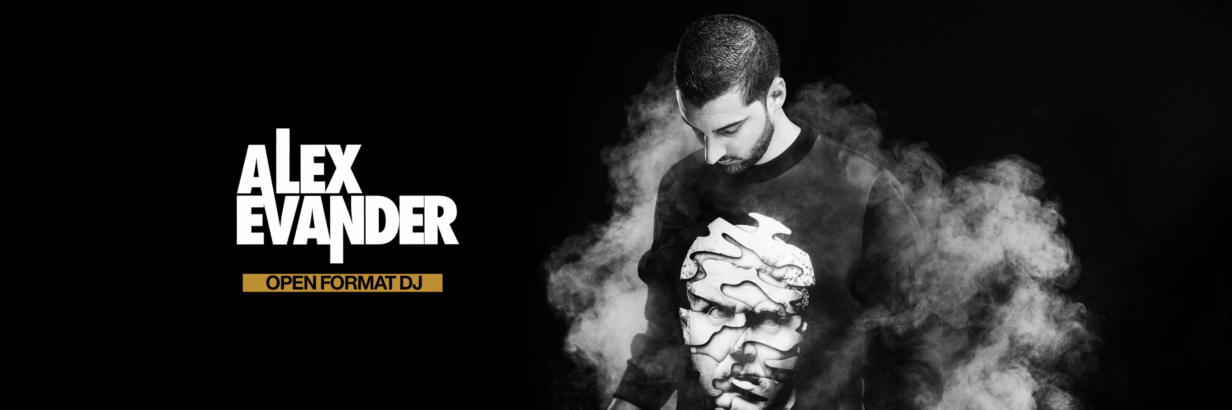 ALEX EVANDER banner