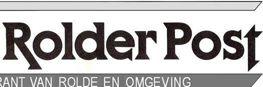 Rolderpost.nl banner