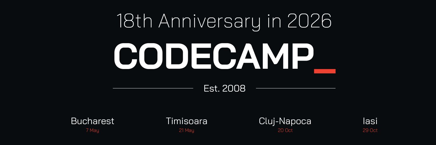 Codecamp Romania banner