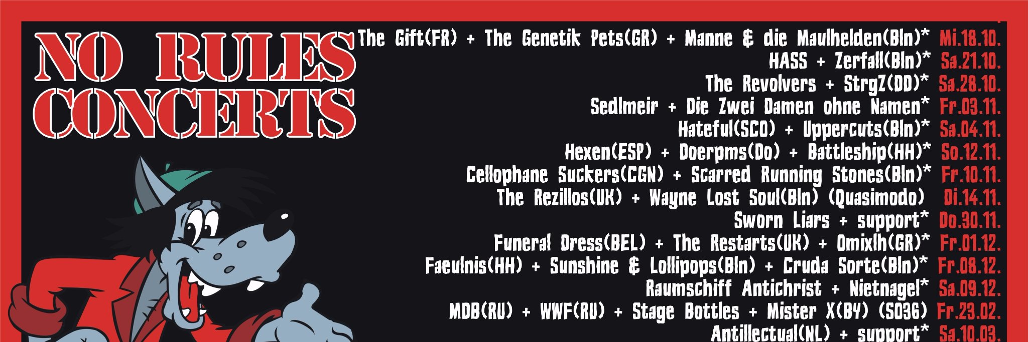 NoRulesConcerts's profile banner image