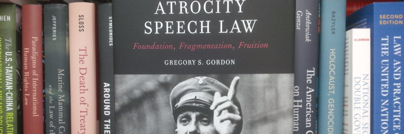 Gregory S. Gordon banner