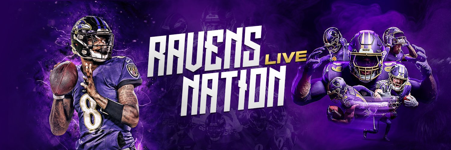 Ravens Nation 𝙇𝙄𝙑𝙀's banner