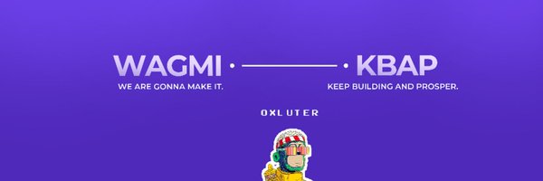 0xluter Profile Banner