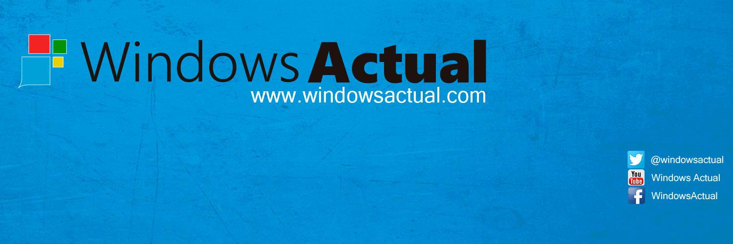 WindowsActual's profile banner image