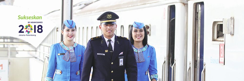 Kereta Api Indonesia banner