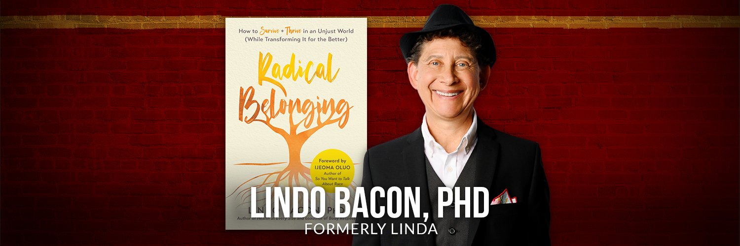 Lindo Bacon (formerly Linda) Profile Banner