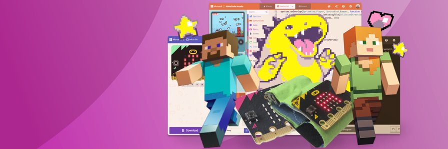 Microsoft MakeCode banner