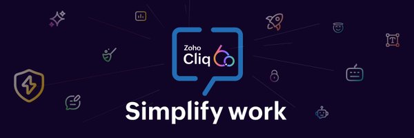 ZohoCliq Profile Banner