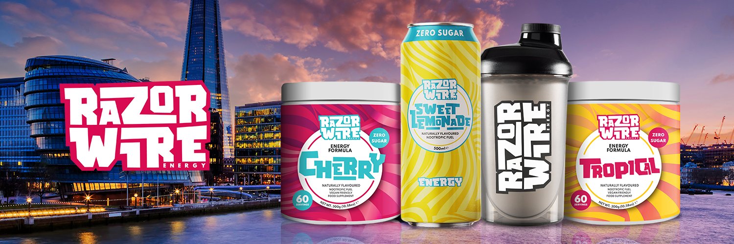 Razorwire® Energy Gaming Fuel banner