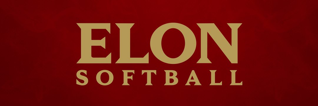Elon Softball banner