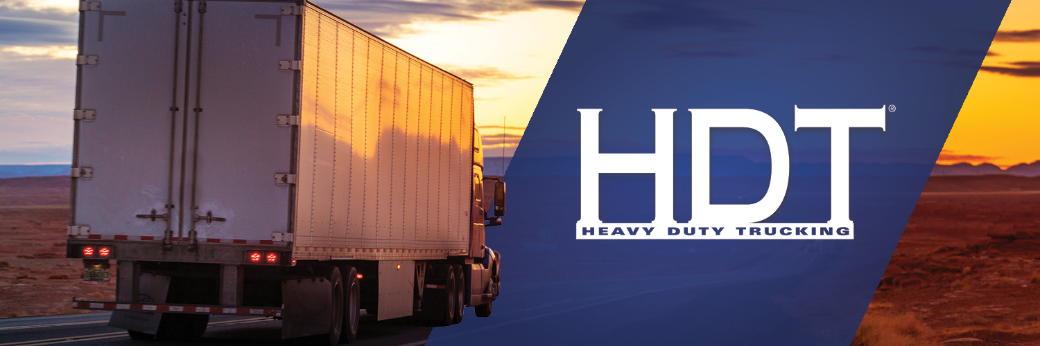 Heavy Duty Trucking's banner