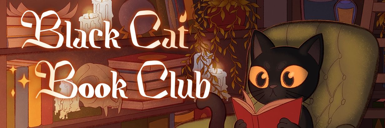 Black Cat Book Club 🐈‍⬛Wishlist on Steam banner