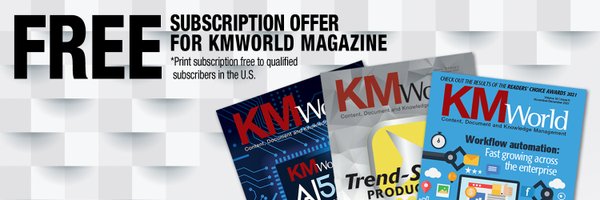 KMWorldMagazine Profile Banner