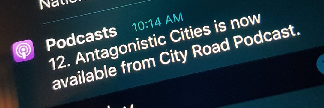 City Road Podcast banner