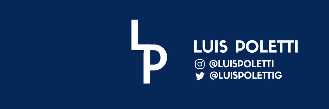 luispolettig's profile banner image