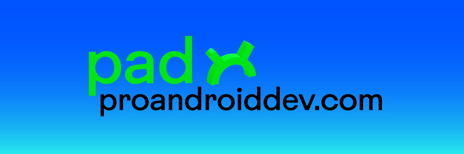 ProAndroidDev banner