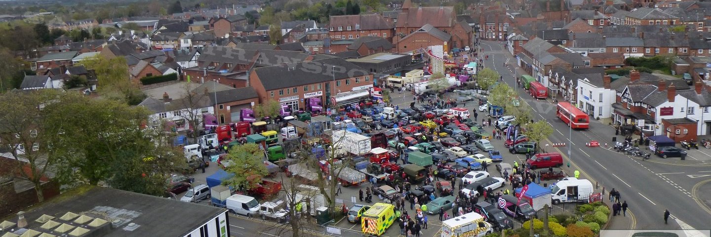 Sandbach Transport Festival banner