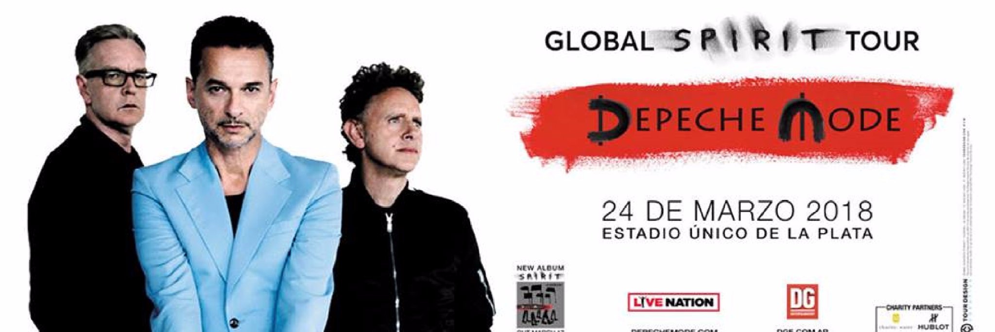 Depeche Mode Arg banner