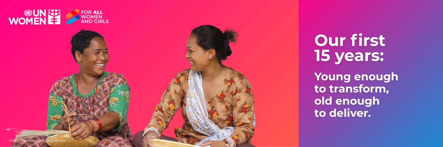UN Women Nepal's banner