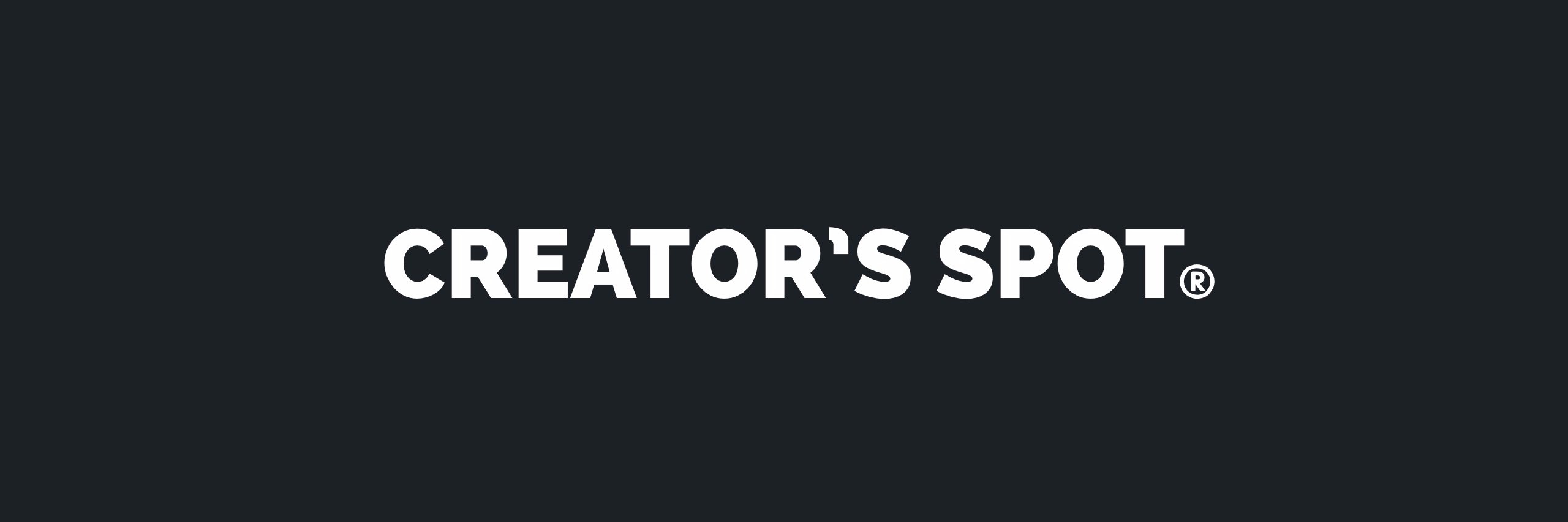 Creator's Spot © banner