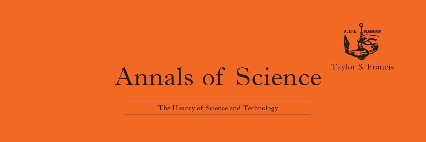 Annals of Science banner