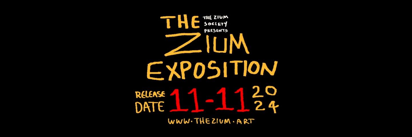 The Zium Exposition's banner