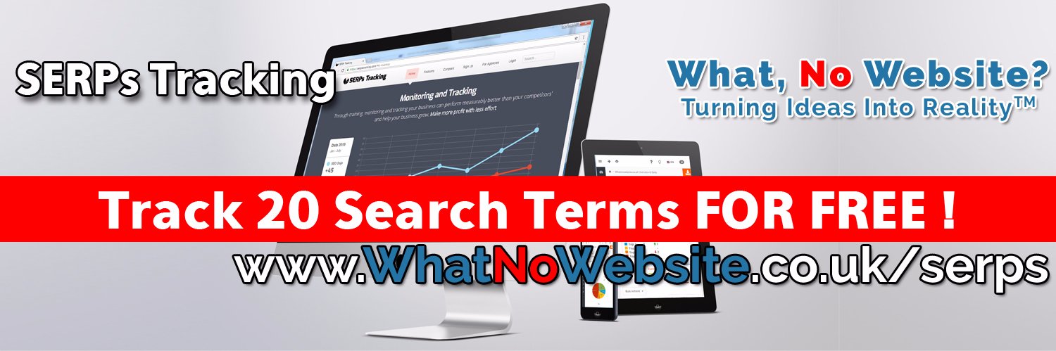 What No Website ? banner