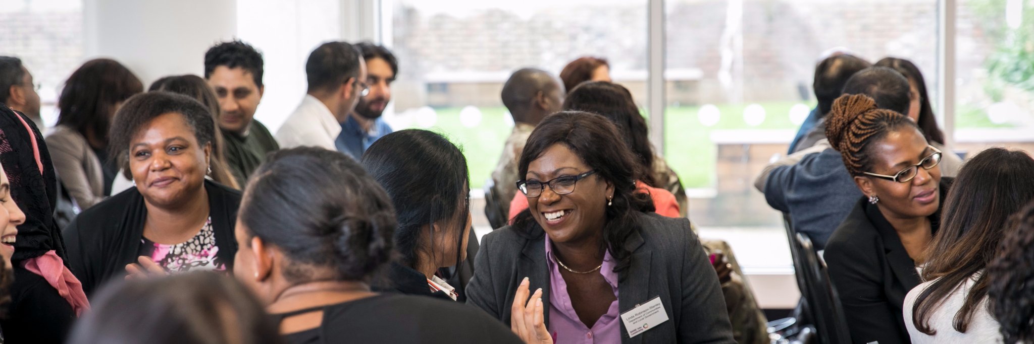 Ethnic Minorities into Leadership banner