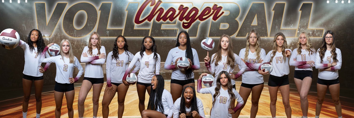 Central Charger Volleyball banner