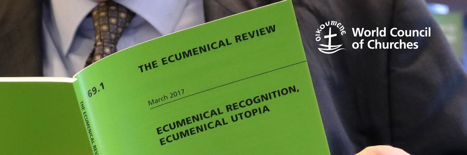 Ecumenical Review (WCC) banner