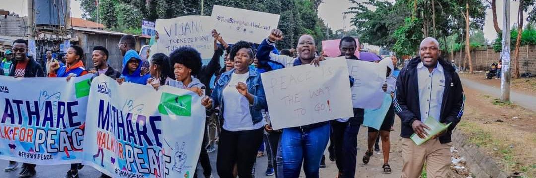 MATHARE PEACE INITIATIVE KENYA banner