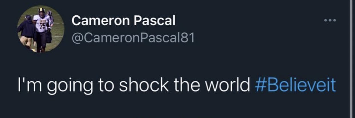 Cameron Pascal banner