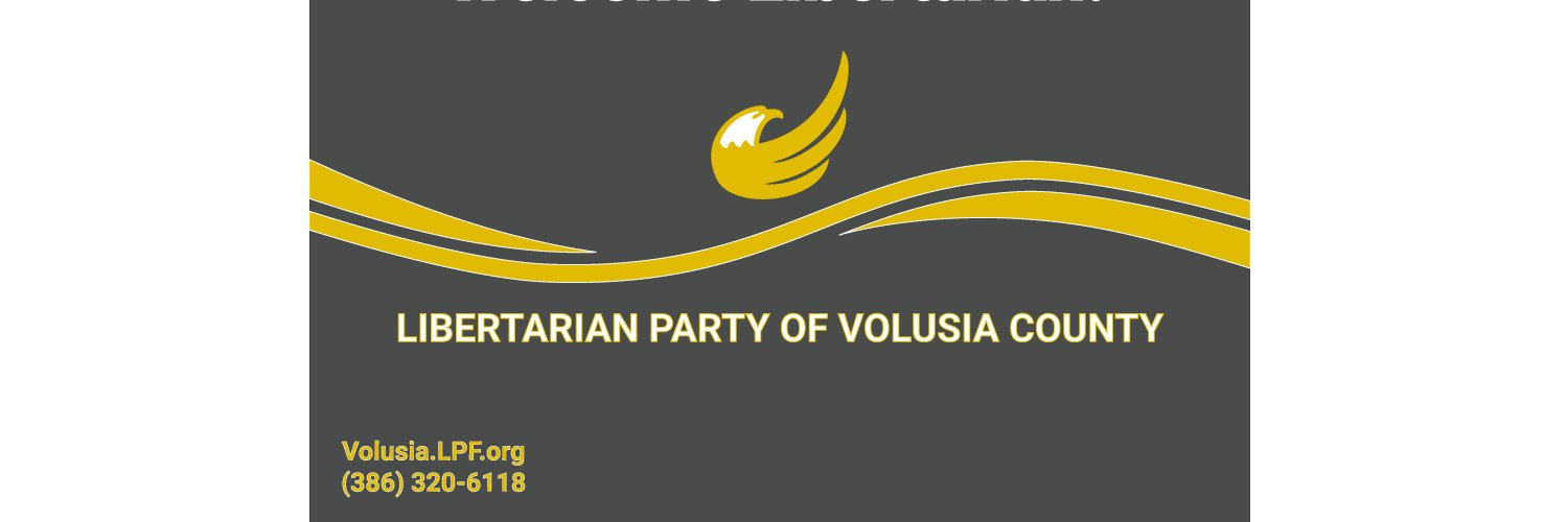 Libertarian Party of Volusia County banner