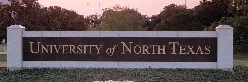 UNT COS Advising banner