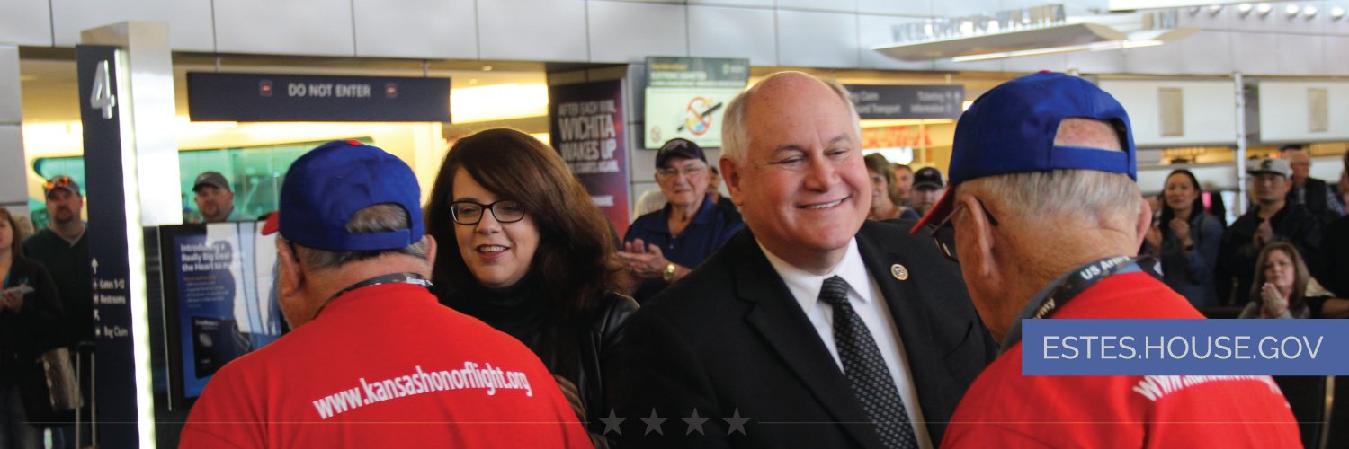 Rep. Ron Estes's banner