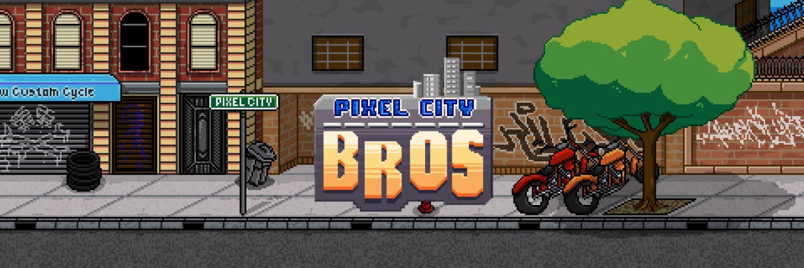 Pixel City Bros banner