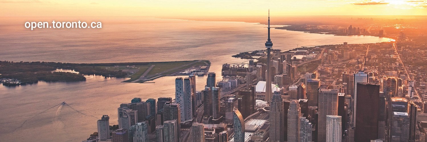 Open Data - Toronto's banner